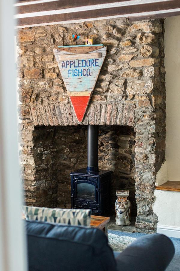 Catboat Cottage Appledore Exterior foto